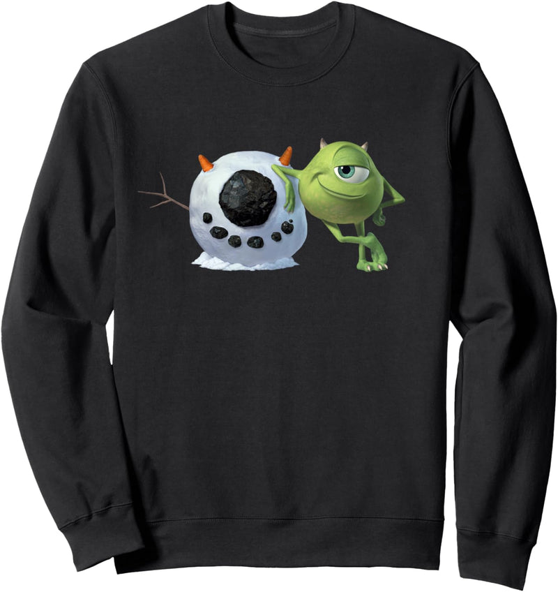 Disney PIXAR Monsters, Inc. Snowman Mike Holiday Sweatshirt