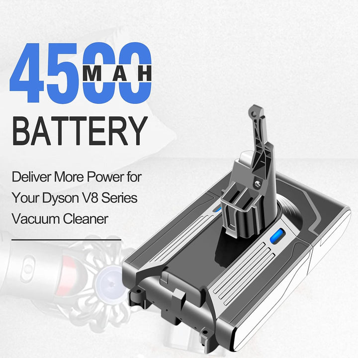 ADVTRONICS 21,6V 4,5Ah Ersatzakku für Dyson V8 Dyson V8 Absolute, Dyson V8 Animal, Dyson V8 Fluffy D