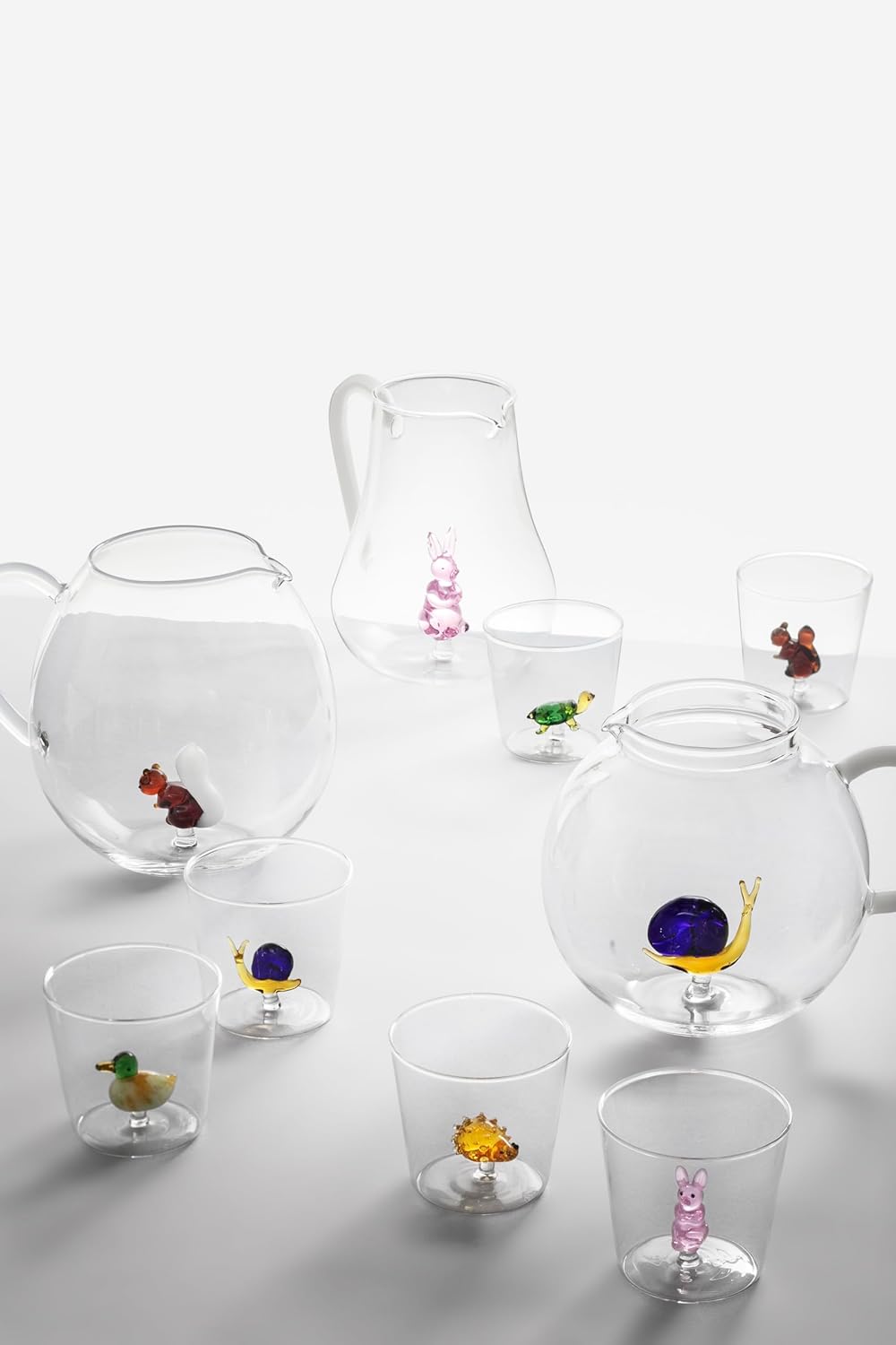 Ichendorf Milano Flasche mit Nilpferd Kollektion Animal Farm