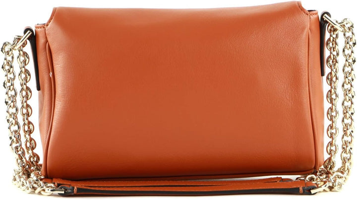 Calvin Klein Flap Crossbody Cognac