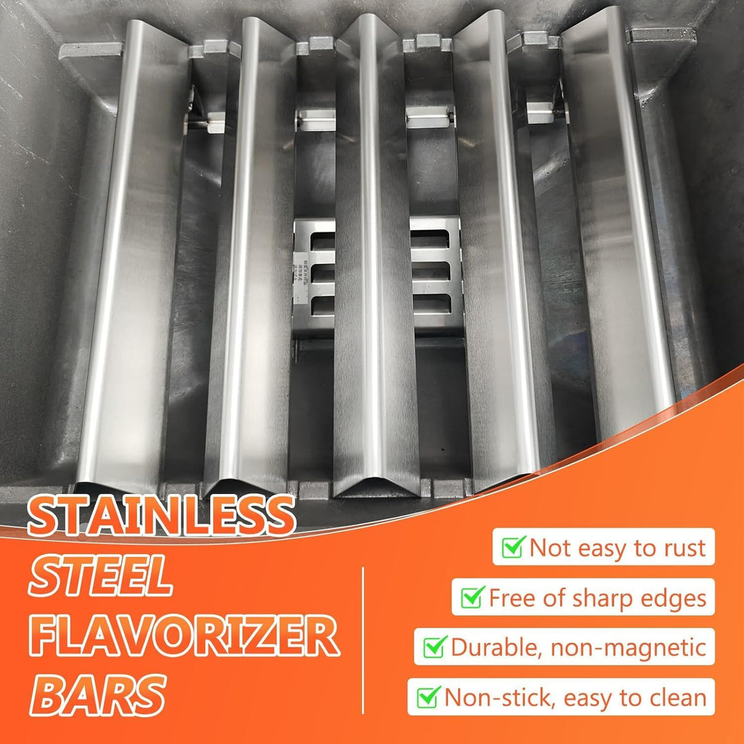 Denmay 7636 38,8cm Flavorizer Bar ersatzteile für Weber Spirit I & II E/S-310 320 330 (mit vorderen