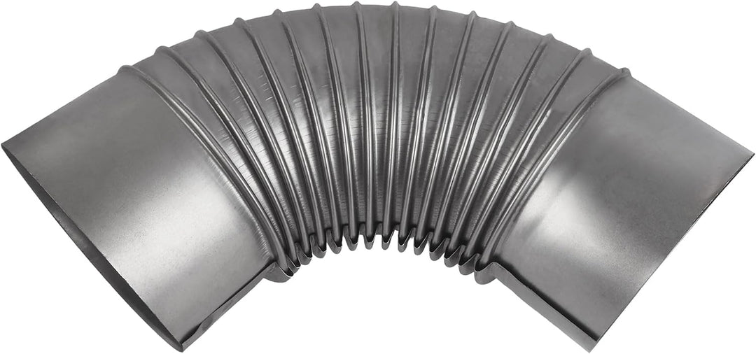 Ofenrohre Rauchrohr für Kaminöfen Ofenknie Kaminrohr Abgasrohr 90° Bogen ∅120mm Metall Komponenten d