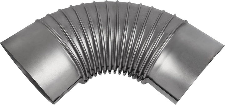 Ofenrohre Rauchrohr für Kaminöfen Ofenknie Kaminrohr Abgasrohr 90° Bogen ∅120mm Metall Komponenten d
