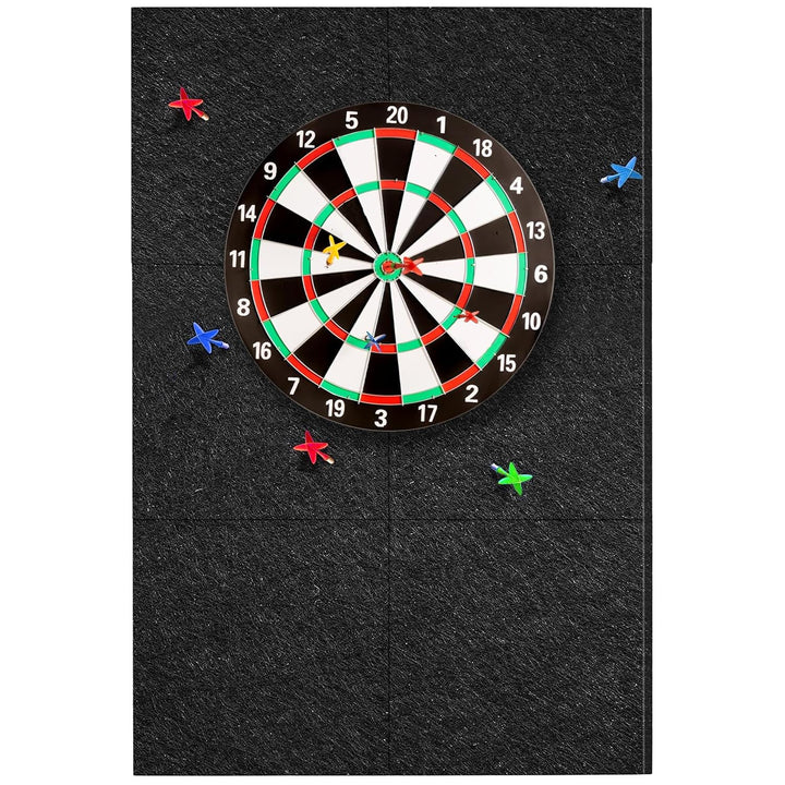 Dartboard-Wandschutz, Filz Dart Wandschutz Selbstklebend, Dartscheiben Umrandung, Wandumrandung für