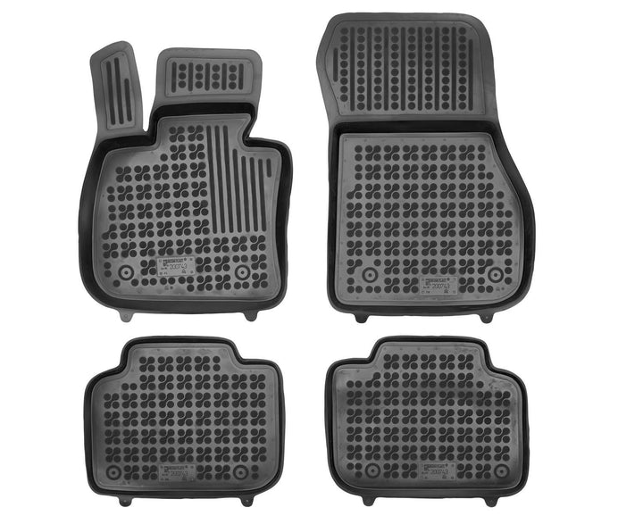 AZUGA Hohe Gummi Fussmatten mit Rand passend für BMW X2 (U10) ab 3/2024 AZ10300517 Automatten Gummim