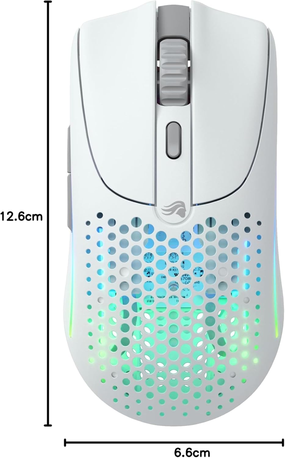 Glorious Gaming Model O 2 Wireless Mouse da Gaming - Wireless 2,4 GHz e Bluetooth ibrido, superlegge