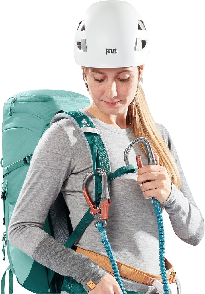 deuter Trail 22 SL Damen Klettersteig Wanderrucksack (Modell 2024) 22 L Glacier-deepsea, 22 L Glacie