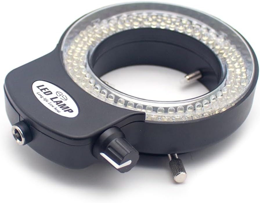 Toplionace Einstellbare Mikroskop Lichtquelle LED Ringlicht Industrielle Lichtquelle 144 Lampenperle