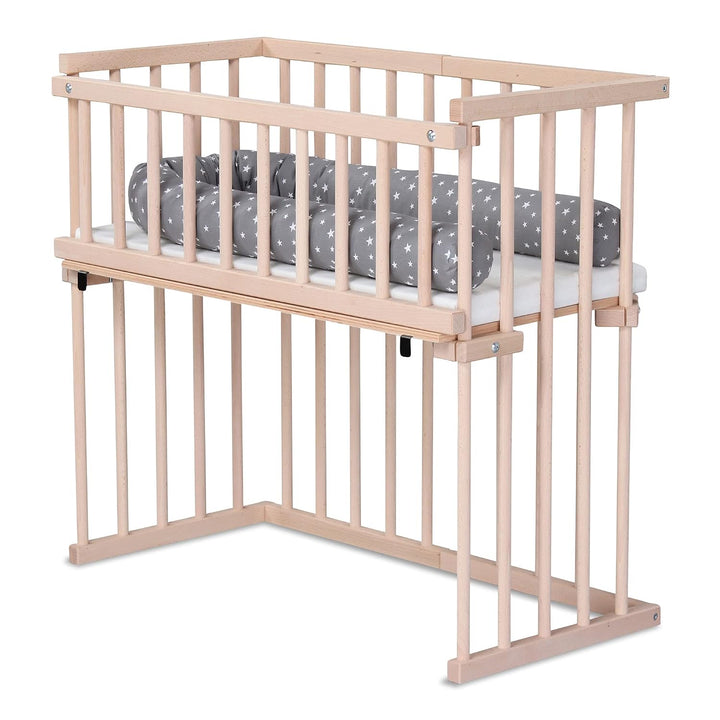 Dreamgood Beistellbett Stubenwagenverschluss Buche, 130200, 1 Stück (1er Pack)