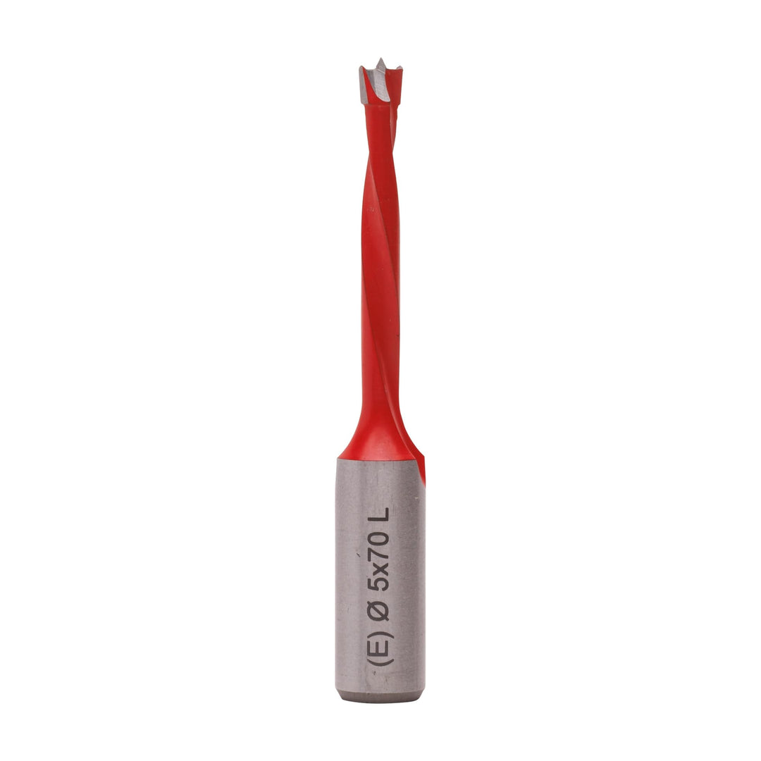 ENT 22401 Dübelbohrer HW, Schaft (S) 10 mm, Durchmesser (D) 5 mm, NL 35 mm, SL 30 mm, L 70 mm, Links