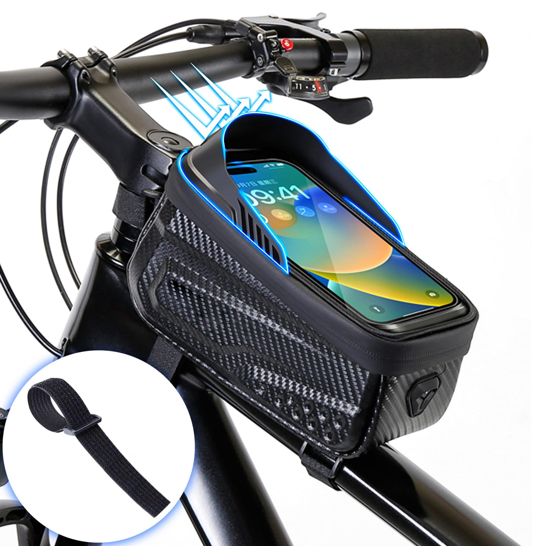EVA wasserdichte Halterung Vorderrahmen Rohr Lenker Fahrrad Zubehör Tasche Fahrrad Vorderrahmen Tasc