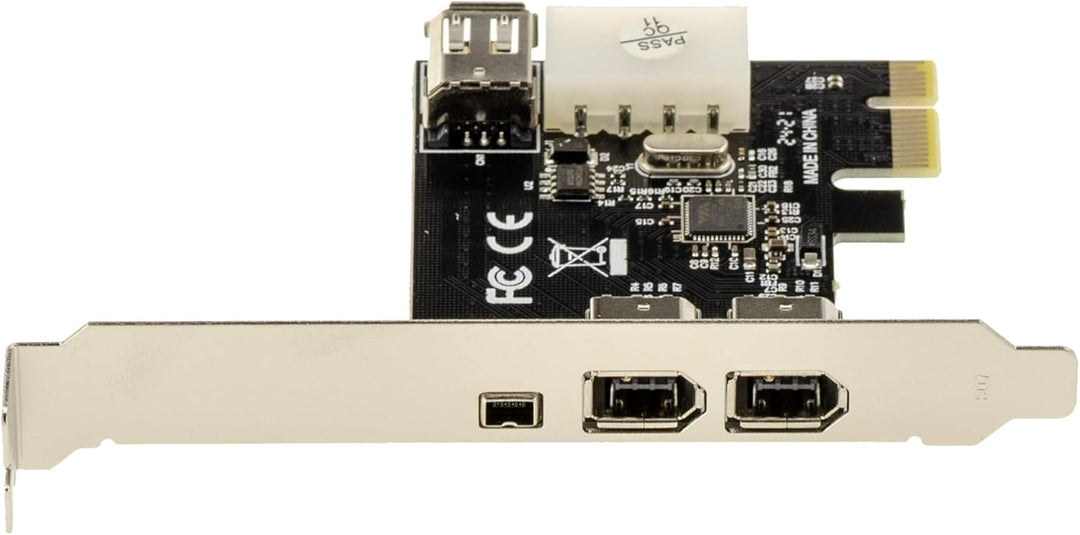 KALEA-INFORMATIQUE PCI Express PCIe auf FireWire 400 IEEE1394a 2+1 6-Punkt- und 4-Punkt-Ports Contro