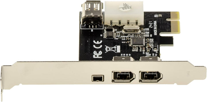KALEA-INFORMATIQUE PCI Express PCIe auf FireWire 400 IEEE1394a 2+1 6-Punkt- und 4-Punkt-Ports Contro