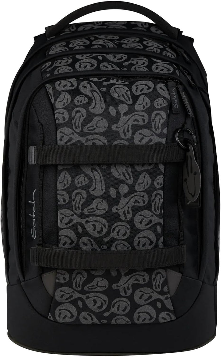 Satch Pack Set Set 4 teilig ab 5. Klasse ergonomisch 30L Stauraum mit Schlamperbox Trinkflasche Spor