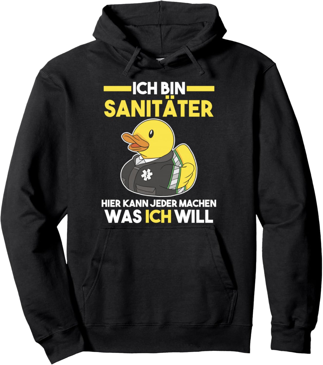 Rettungsdiensgt Rettungssanitäter Sanitäter Pullover Hoodie