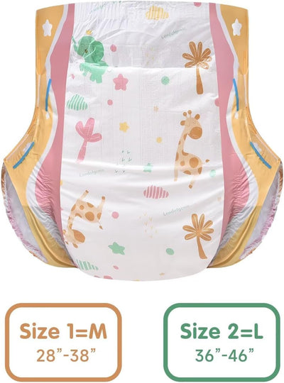 Landofgenie Windeln Für Erwachsene Erwachsenen Slip Windeln Erwachsene Baby Windel 10 Stück Gelb L,