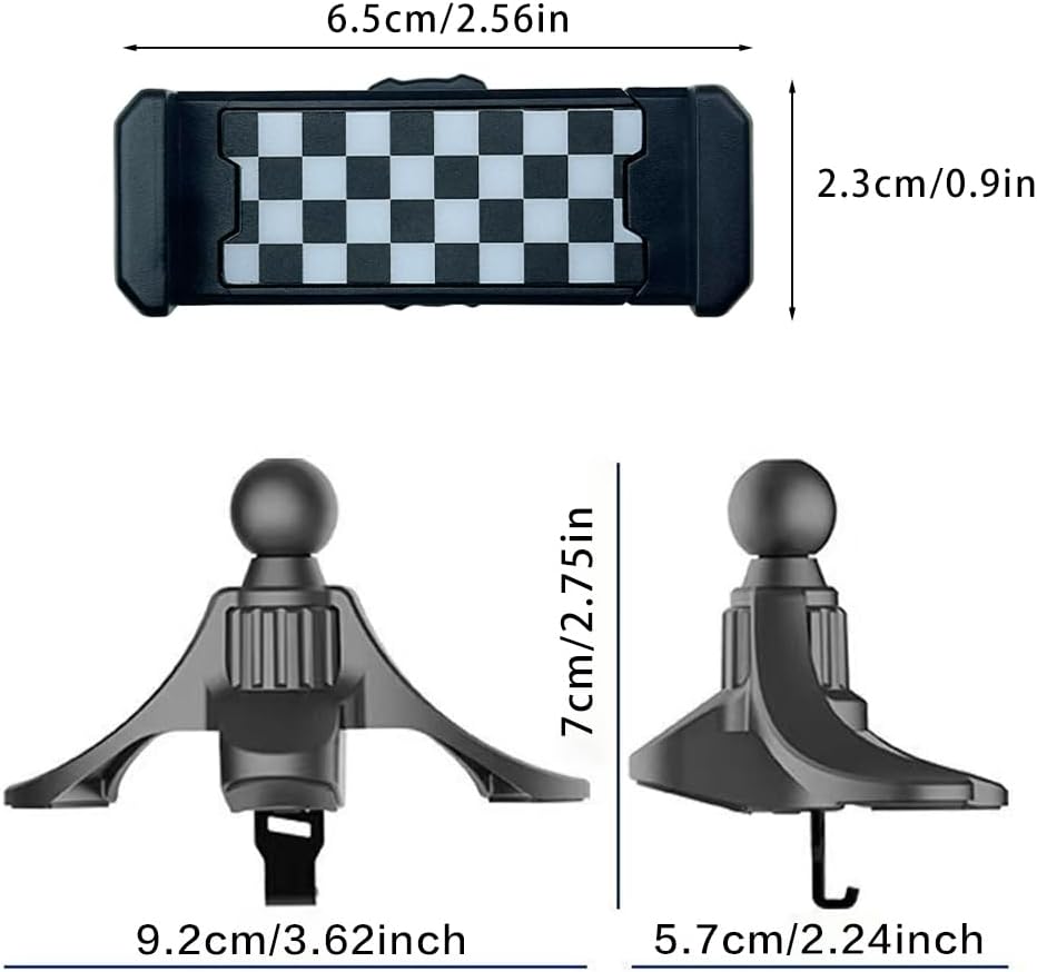 Auto Telefonhalter, Für Mini Cooper R56 R55 R57 R58 R59 R60 R61 Kreislauftauslass Telefonhalter für
