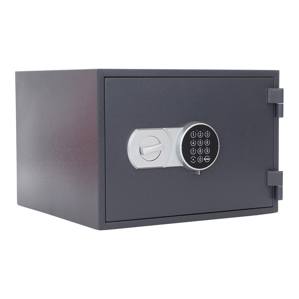 Profirst Feuerschutztresor Versal Fire 40 Elektronikschloss Notöffnung 60 minütiger Feuerschutz Kuns