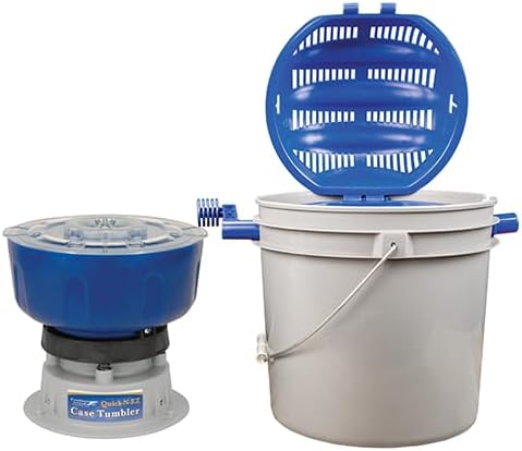 Frankford Arsenal Quick-N-EZ 110V Case Tumbler Kit for Cleaning and Polishing for Reloading