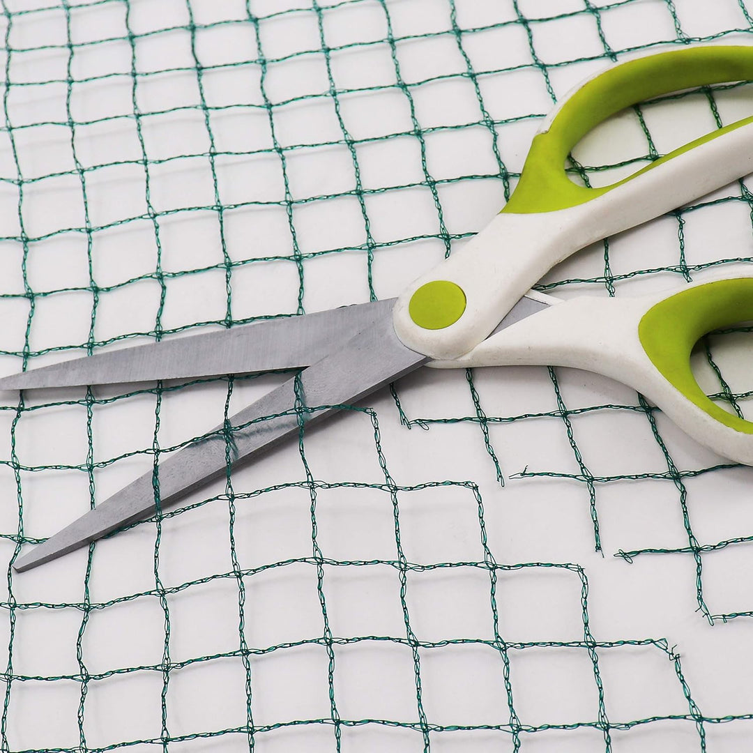 Vielseitiges Teichnetz 17m x 6m grün 17mm x 17mm Masche I Aquagart Laubschutznetz Teich Abdecknetz V