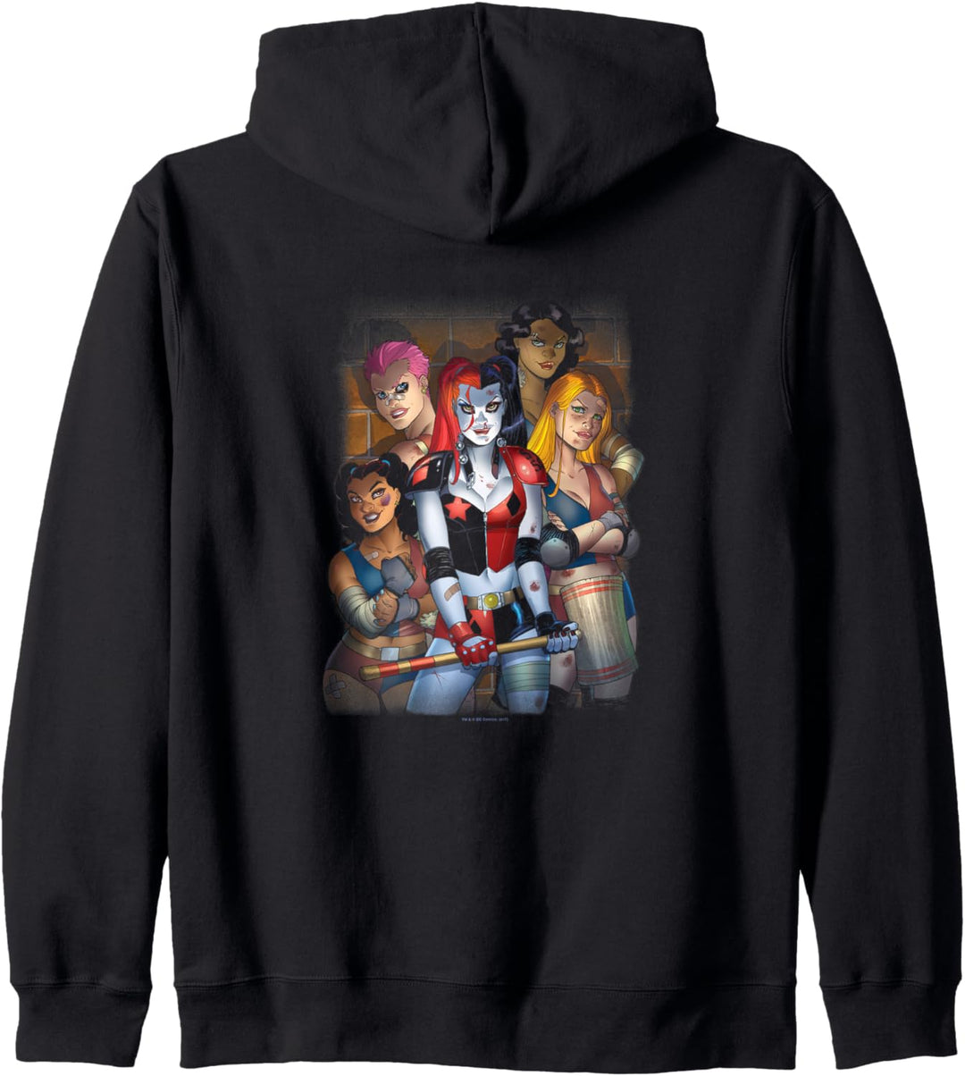 Harley Quinn and Bad Girls Kapuzenjacke