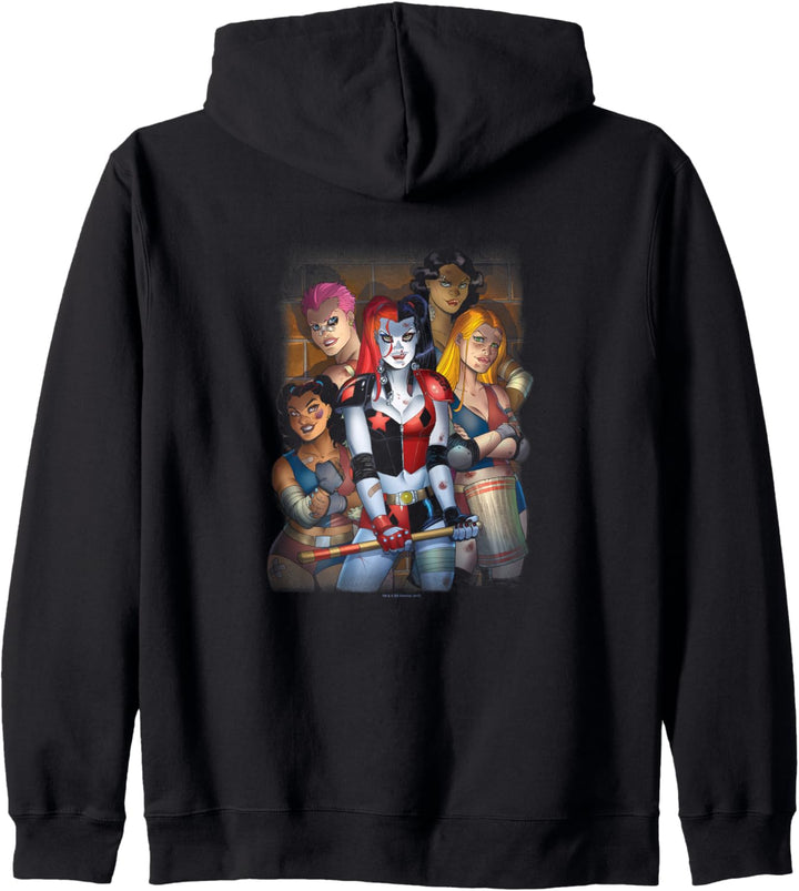 Harley Quinn and Bad Girls Kapuzenjacke