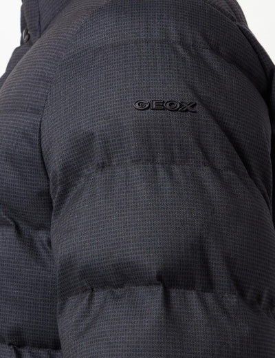 Geox Herren M Levico Jacket 48 ASPHALT/BLACK, 48 ASPHALT/BLACK