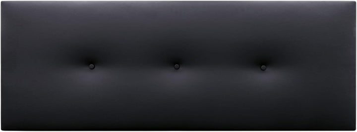 DHOME Kunstleder oder Acualine Stoff Kopfteil einfarbig mit Knöpfen gepolstert HIGH Range Luxus Bett