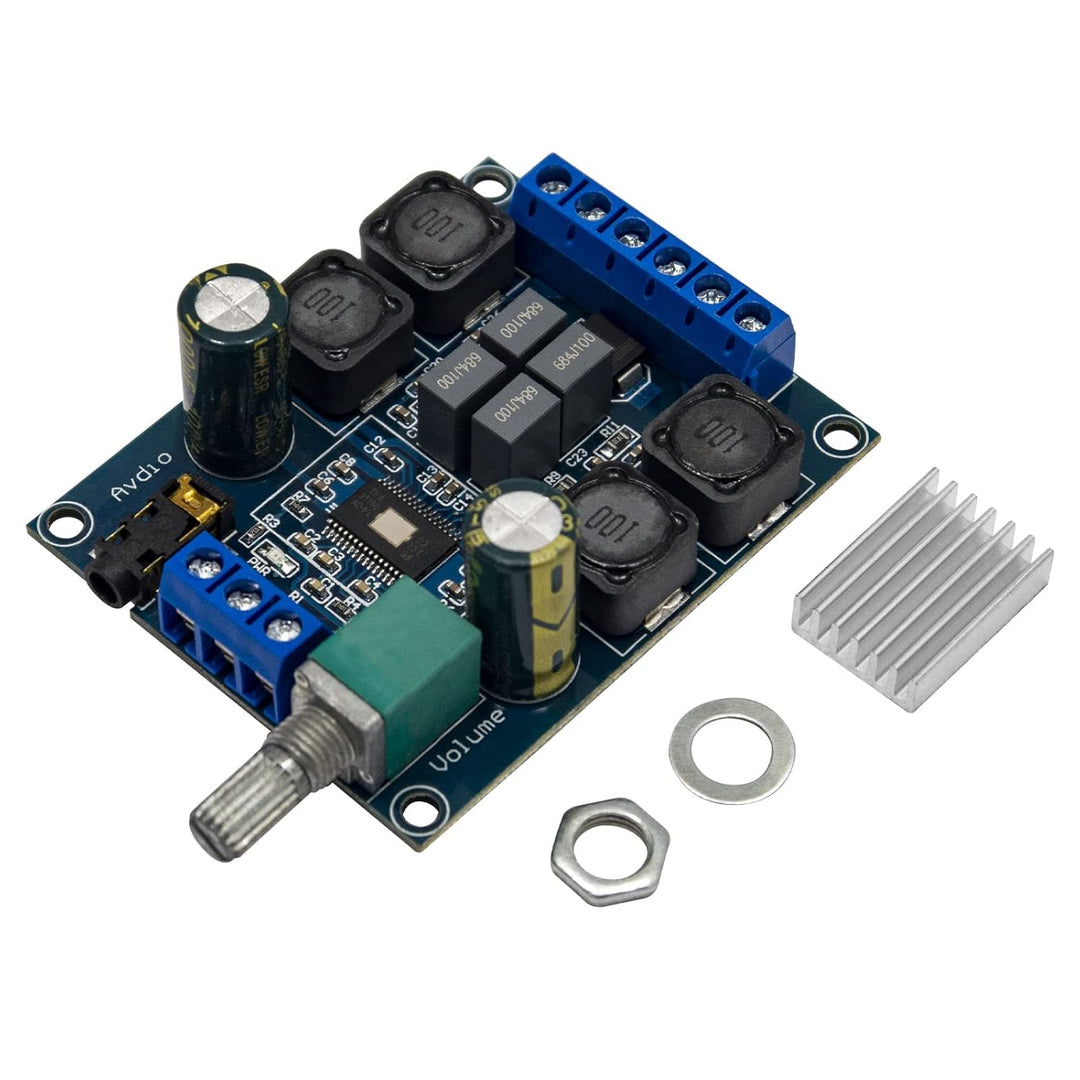 AZDelivery Digital Verstärker Platine Kompatibel mit TPA3116D2 mit zwei Kanal Stereo Verstärker, 2 x