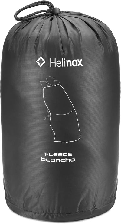 Helinox Fleece Bloncho | Decke und Poncho in einem. Angenehm warmes, geschertes Fleece aus recycelte