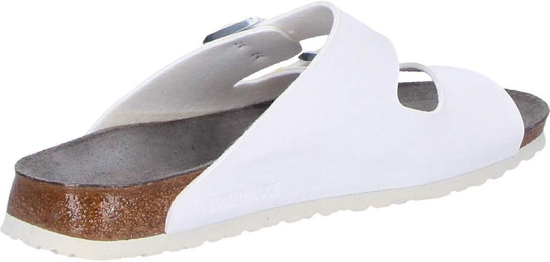 BIRKENSTOCK Arizona Birko-flor Esd Unisex Berufsschuh ARIZONA Antistatik Birko-Flor WEISS Gr. 35 - s