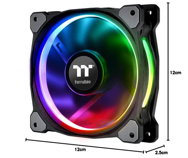 Thermaltake Riing Plus 12 RGB Radiator Fan Lumi Plus TT Premium Edition Combo Kit