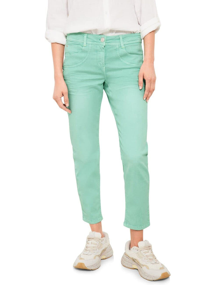 Cecil Damen Jeanshose Tapered 26W / 30L Clary Mint, 26W / 30L Clary Mint