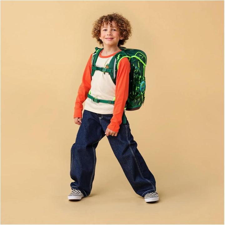 ergobag cubo Light Set ergonomischer Schulanzen, extra leicht, Set 6-teilig, 780 g Einheitsgrösse Bä