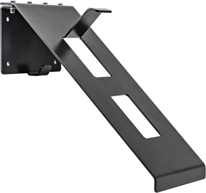 Helmhalterung | Für Motorrad Halter Regal Rack Lagerung Fixierung | Berg an der Wand | Schwarz, Schw