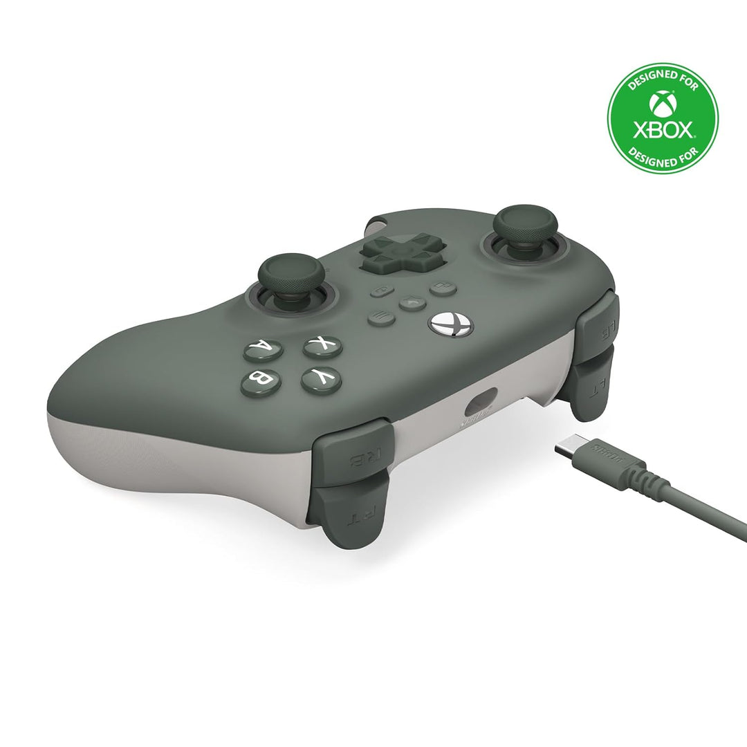 8Bitdo Ultimate C Wired Controller for Xbox, RGB Lighting Fire Ring and Hall Effect Joysticks, Compa