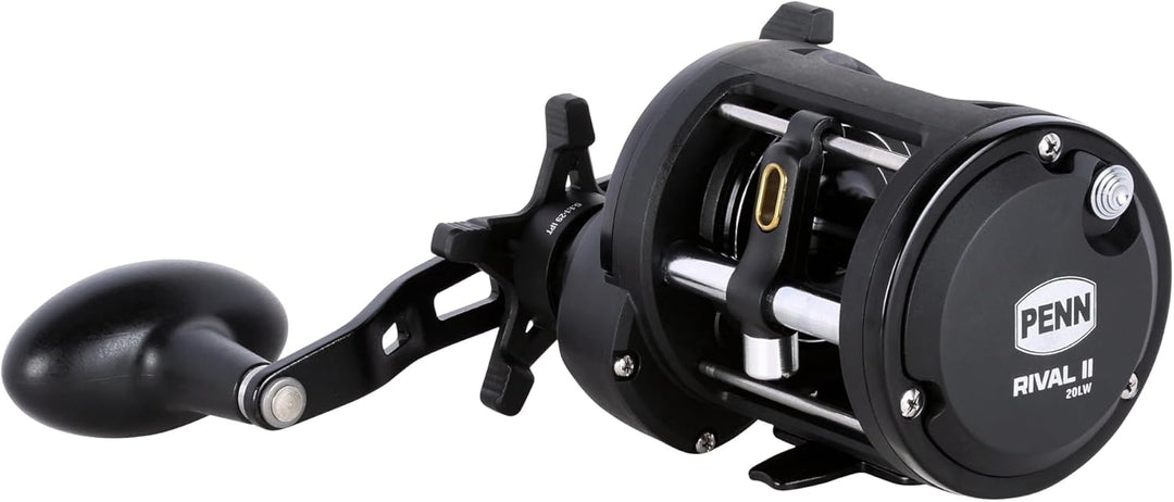 Penn Rival™ II Level Wind Rolle | Allround-Rolle für Salzwasser | Rahmen und Seitenplatten aus Graph