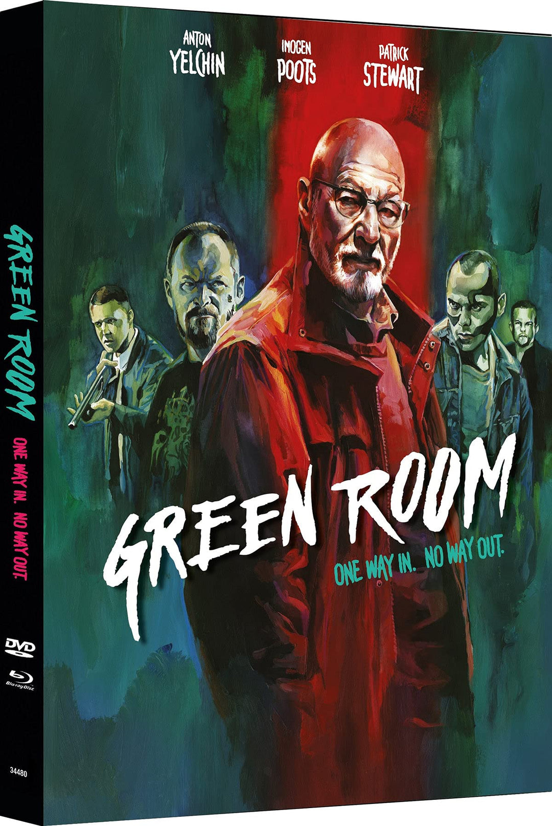 Green Room - 2-Disc Mediabook - Cover B - Limited Edition auf 333 Stück (+ DVD) [Blu-ray], Blu-ray