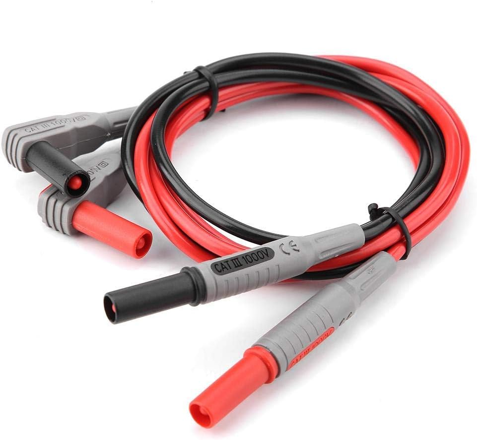 24Pcs Messleitungen austauschbare Multimeter Zubehör Tester Set mit Krokodilklemmen