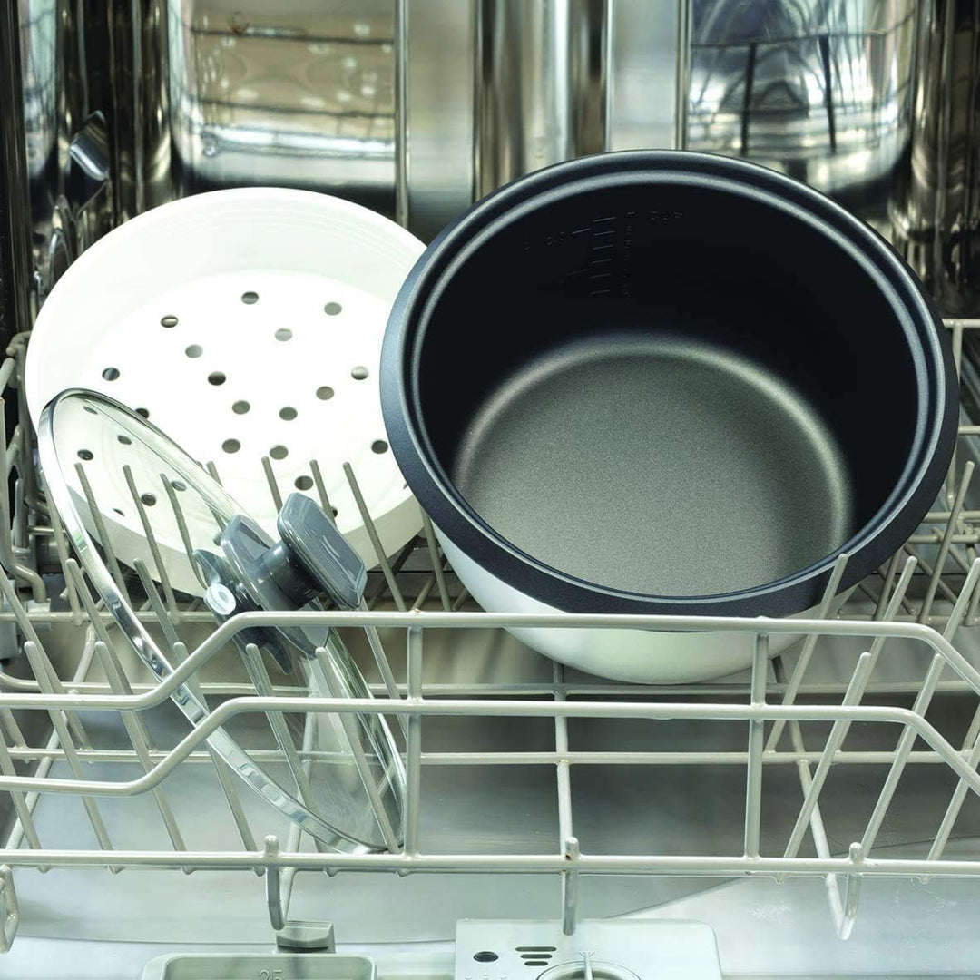Russell Hobbs [UK-Version] 27030 Medium Reiskocher, metall, weiss, M
