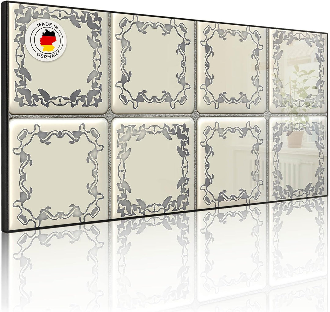 banjado Magnettafel schwarz 78 x 37cm / Magnetwand Metall/Magnetpinnwand als Memoboard/Pinnwand Magn