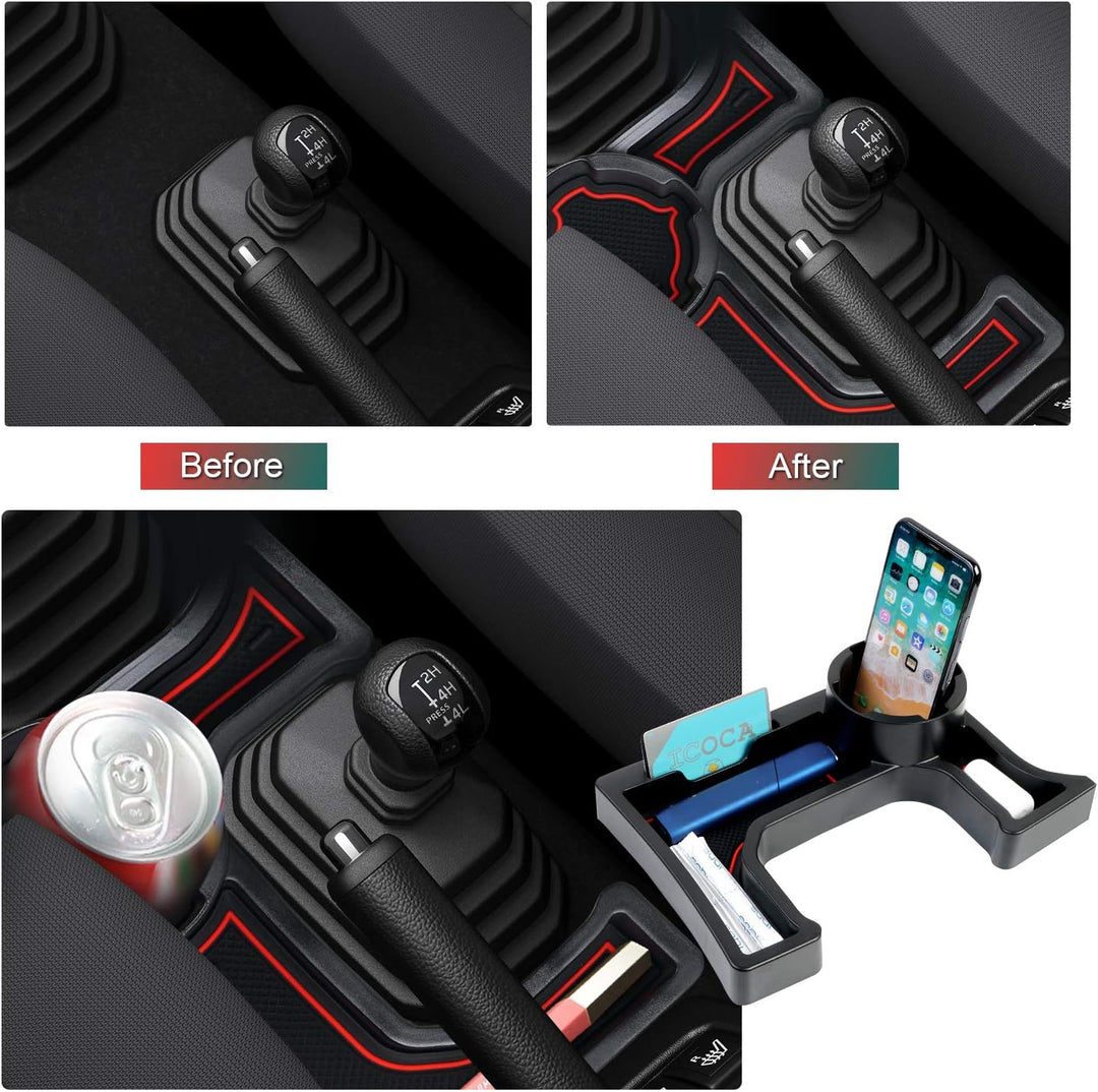 LFOTPP Mittelkonsole Aufbewahrungsbox Jimny, Armlehne Organizer Mittelarmlehne Handschuhfach, Tray S