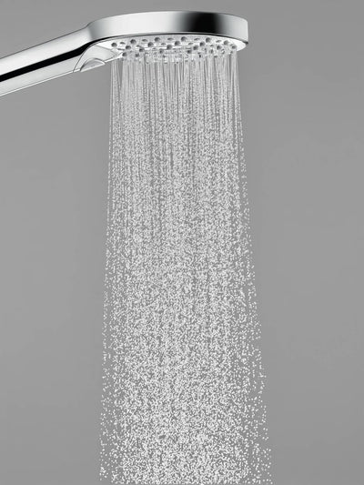 hansgrohe wassersparender Duschkopf Raindance Select 120 Regendusche, Chrom, 3 Strahlarten inkl. Pow