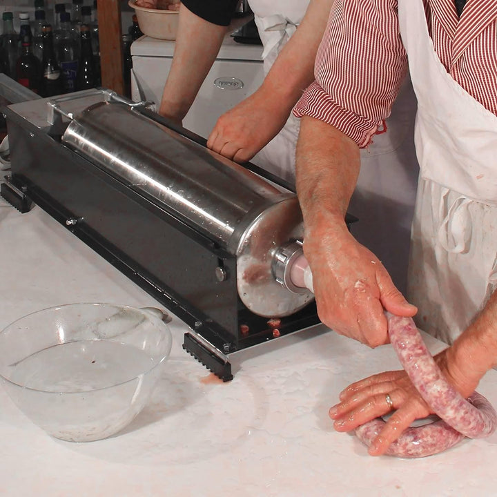 ESTO Wurstfüllmaschine 8 kg, manuelle Wurstfüllmaschine für Wurst und Wurst, Fleisch, hergestellt in