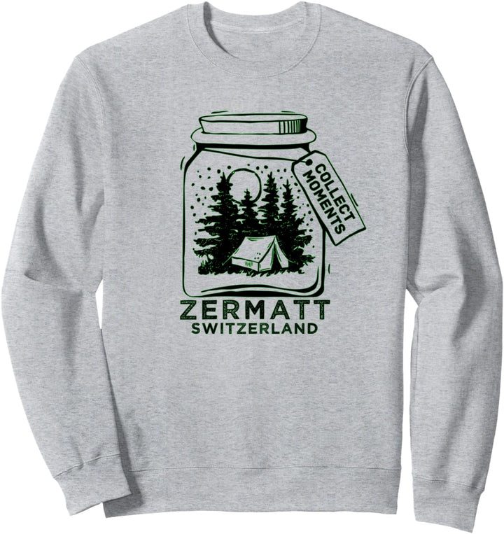Vintage Zermatt, Switzerland Souvenir Sweatshirt