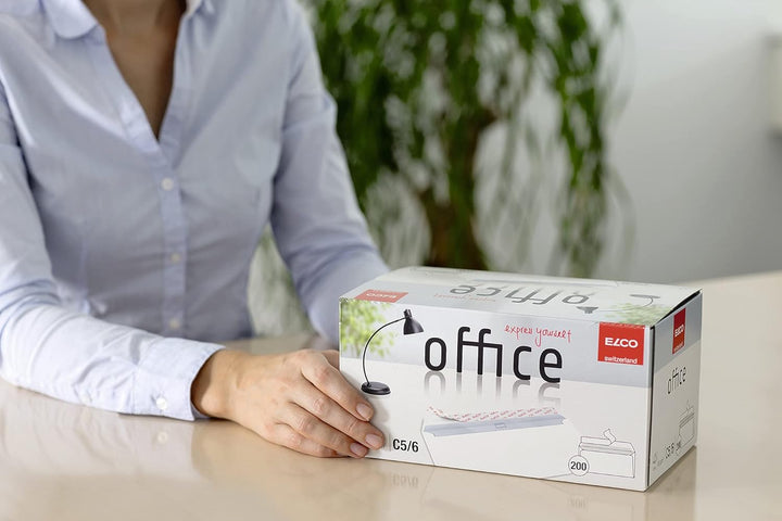 ELCO Office Versandtasche C5 100 g/m² FSC-zertifiziert mit Haftverschluss 90 x 45 mm in Shop-Box 100