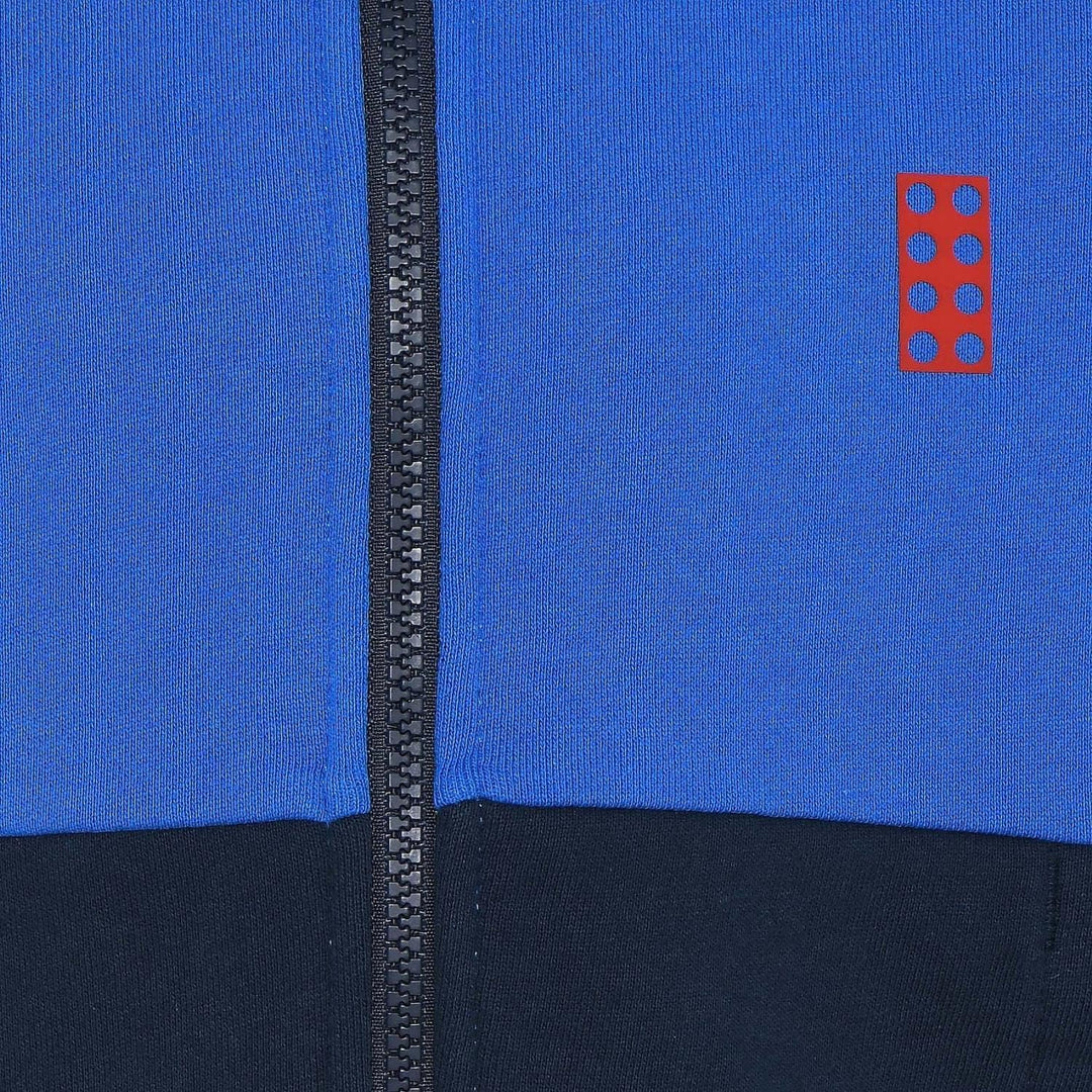 LEGO Jungen Strickjacke 110 557 Blue, 110 557 Blue