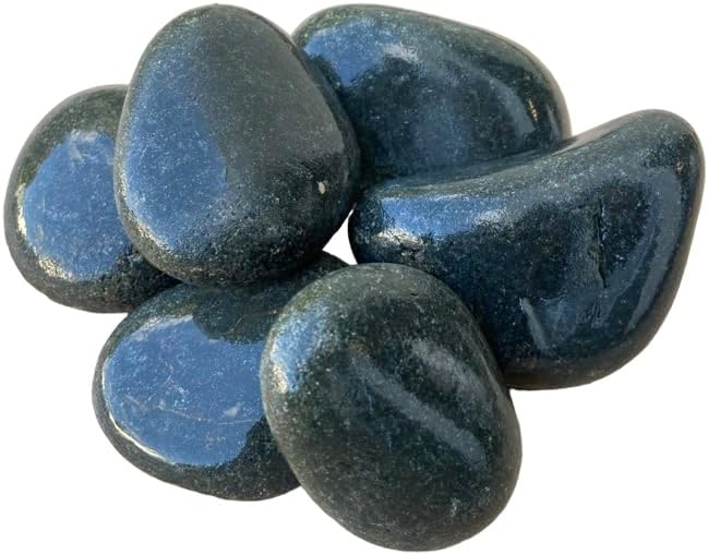 Saunasteine 20 kg Olivin Diabas Rund Heizsteine finnische Aufgusssteine 5-9 cm für Saunaofen Elektro