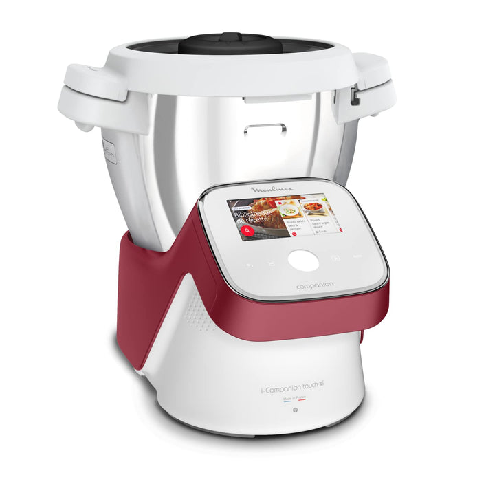 Moulinex HF9345 I-Companion Touch XL Küchenmaschine, 1550 W, 3L, 30 bis 150 °C, 14 Automatikprogramm