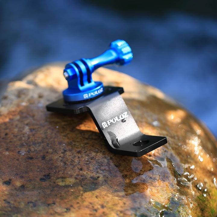 PULUZ Go pro Halterung für Motorrad Feste Metallhalterung Schraube für GoPro Hero12 Black / Hero11 /
